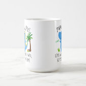 パパサウルス通常のパパのように15以上素晴らし コーヒーマグカップ (中央)