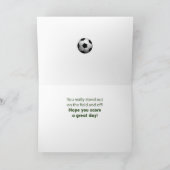 パパサッカー誕生日草球場Sp カード (内部)
