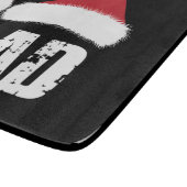 パパサンタクリスマスファミリーマッチングパジャマスパパ カッティングボード (角)