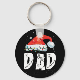 パパサンタクリスマスファミリーマッチングパジャマスパパ キーホルダー