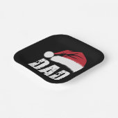 パパサンタクリスマスファミリーマッチングパジャマスパパ ペーパープレート (傾斜あり)