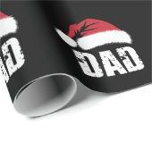 パパサンタクリスマスファミリーマッチングパジャマスパパ ラッピングペーパー (ロールコーナー)