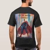 パパザオリジナルスーパーヒーロー Tシャツ (裏面)