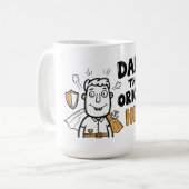 パパザオリジナルヒーロー父の日 コーヒーマグカップ (正面左)