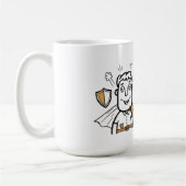 パパザオリジナルヒーロー父の日 コーヒーマグカップ (左)