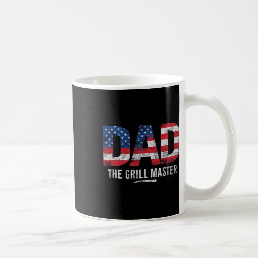 パパザグリルマスターアメリカ国旗 コーヒーマグカップ (右)