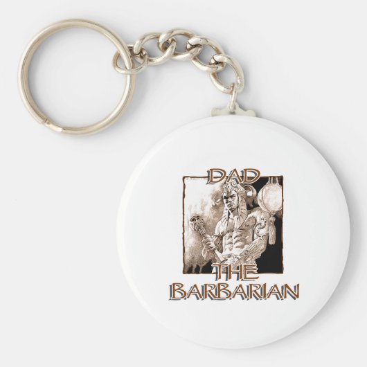 パパザバーバリアンキーチェーン キーホルダー (正面)