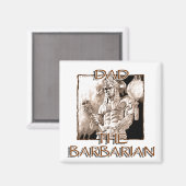 パパザバーバリアン磁石 マグネット (正面/裏面)