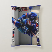 パパザホッケー最高のアクセント枕 アクセントクッション (正面(垂直))