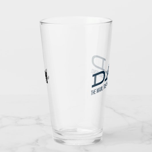 パパザマンザマイスザレジェンドモノグラム タンブラーグラス (右)