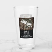 パパザマンザ神話ベース魚釣り伝説おもしろい タンブラーグラス (裏面)