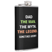 パパザマン神話伝説グルンピーおもしろい引用文 フラスク (右)