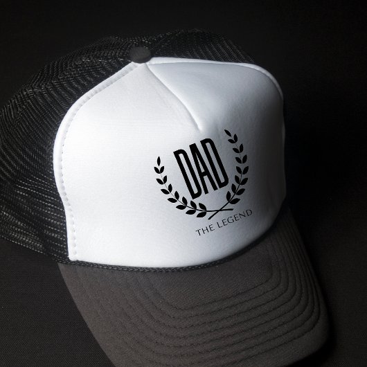 パパザレジェンド引用文父の日タイポグラフィ キャップ