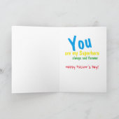 パパザ・スーパーヒーローファーザーズデイカード カード (内部)