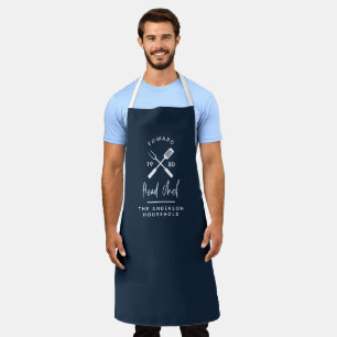 パパシェフ代表のbbqグリルクリスマスモダン エプロン