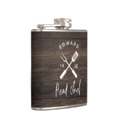 パパシェフ代表のbbqグリルクリスマスモダン フラスク (右)