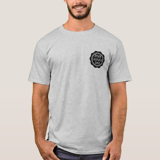 パパショーのワイシャツの家畜のブタショーを示して下さい Tシャツ (正面)