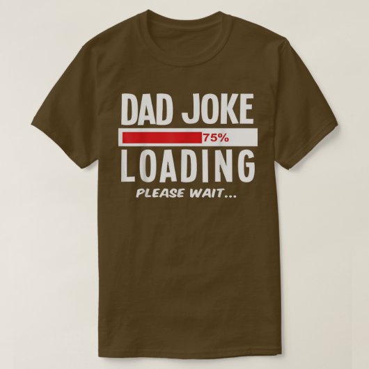 パパジョークおもしろいロード父の日 Tシャツ (デザイン正面)