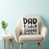 パパジョークのチャンピオン | 父おもしろいの日贈り物 クッション (椅子)