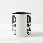 パパジョークのチャンピオン | 父おもしろいの日贈り物 マグカップ (中央)