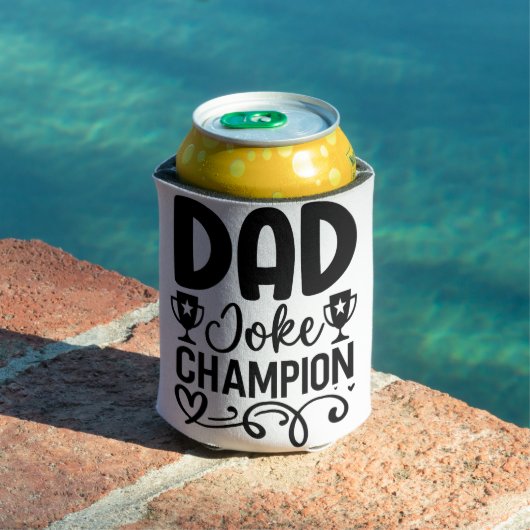 パパジョークのチャンピオン | 父おもしろいの日贈り物 缶クーラー (インサイチュ プール)