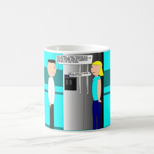 パパジョークのマグカップ コーヒーマグカップ (中央)