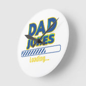 パパジョークのロード ラウンド壁時計 (傾斜)