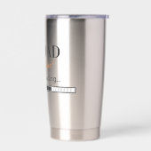 パパジョークのロード 保温保冷タンブラー (左面)