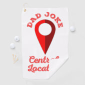 パパジョークの中心位置 ゴルフタオル (インサイチュ)