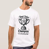 パパジョークの王者 Tシャツ (正面)