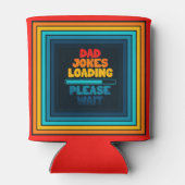 パパジョークの読み込みパパの日を待つ 缶クーラー (裏面)