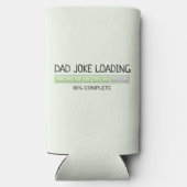 パパジョークの読み込みユーモア スリム缶クーラー (裏面)