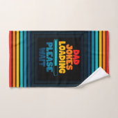 パパジョークの読み込み中お待ち文字デザイン下さい バスタオルセット (ハンドタオル)