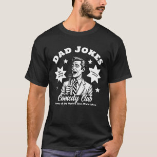 パパジョークコメディクラブレトロコメディアンTシャツ Tシャツ