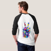 「パパジョークチャンピオンNo. 1」ヴィンテージ賞 Tシャツ (裏面フル)