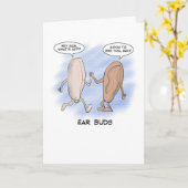 パパジョークファーザーズデイカード – Ear Buds カード (黄色い花)