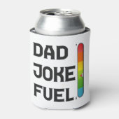 パパジョーク燃料おもしろい父親の日ギフト 缶クーラー (缶正面)