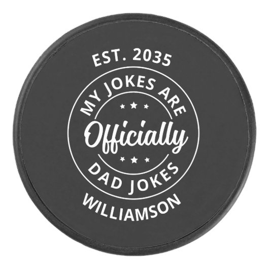 パパジョーク父の日の贈り物は新しい父になる アイスホッケーパック (正面)