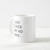 パパジョーク編集可能引用文 コーヒーマグカップ (正面左)