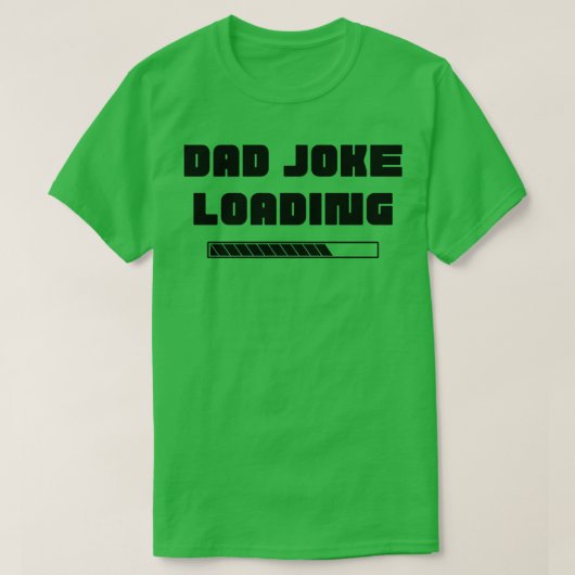 パパジョーク読み込みおもしろいパパジョーク引用文 Tシャツ (デザイン正面)