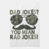 パパジョーク、あなたは素晴らしいのジョークおもしろいを意味する キッチンタオル (縦)