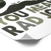 パパジョーク、あなたは素晴らしいのジョークおもしろいを意味する ポスター (角)