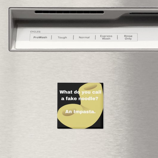 パパジョーク:フェイクヌードルって何て言うの? マグネット (インサイチュ (食洗機))