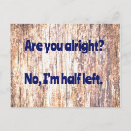 パパジョーク：大丈夫か？ ポストカード