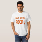 パパジョークrock父親ティーおもしろいパパシャツ tシャツ (正面フル)