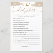 パパジョークtwinkle小さな星の赤ちゃんシャワーゲーム (正面)