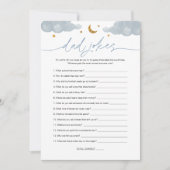 パパジョークtwinkle星ベビーシャワーゲームカード 招待状 (正面)