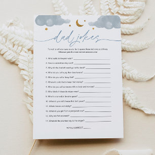 パパジョークtwinkle星ベビーシャワーゲームカード 招待状