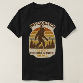 パパスカッチ – 神話。グリルマスター。パパ。 Tシャツ