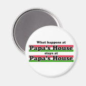 パパスハウスで起こること マグネット (正面/裏面)